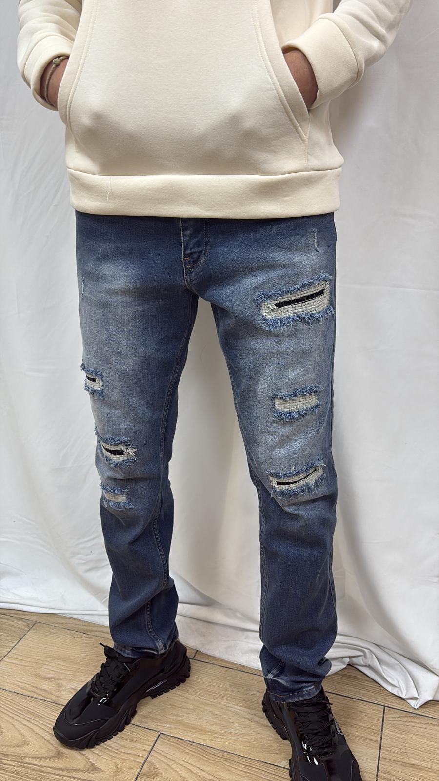JEAN TENDANCE BLEU IKAO