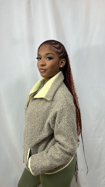 GILET POLAIRE TENDANCE GRIS