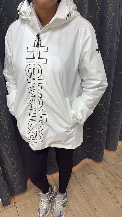 HELVETICA - THOMAS 2 IMPERMEABLE AVEC CAGOULE INTÉGRÉE - FEMME