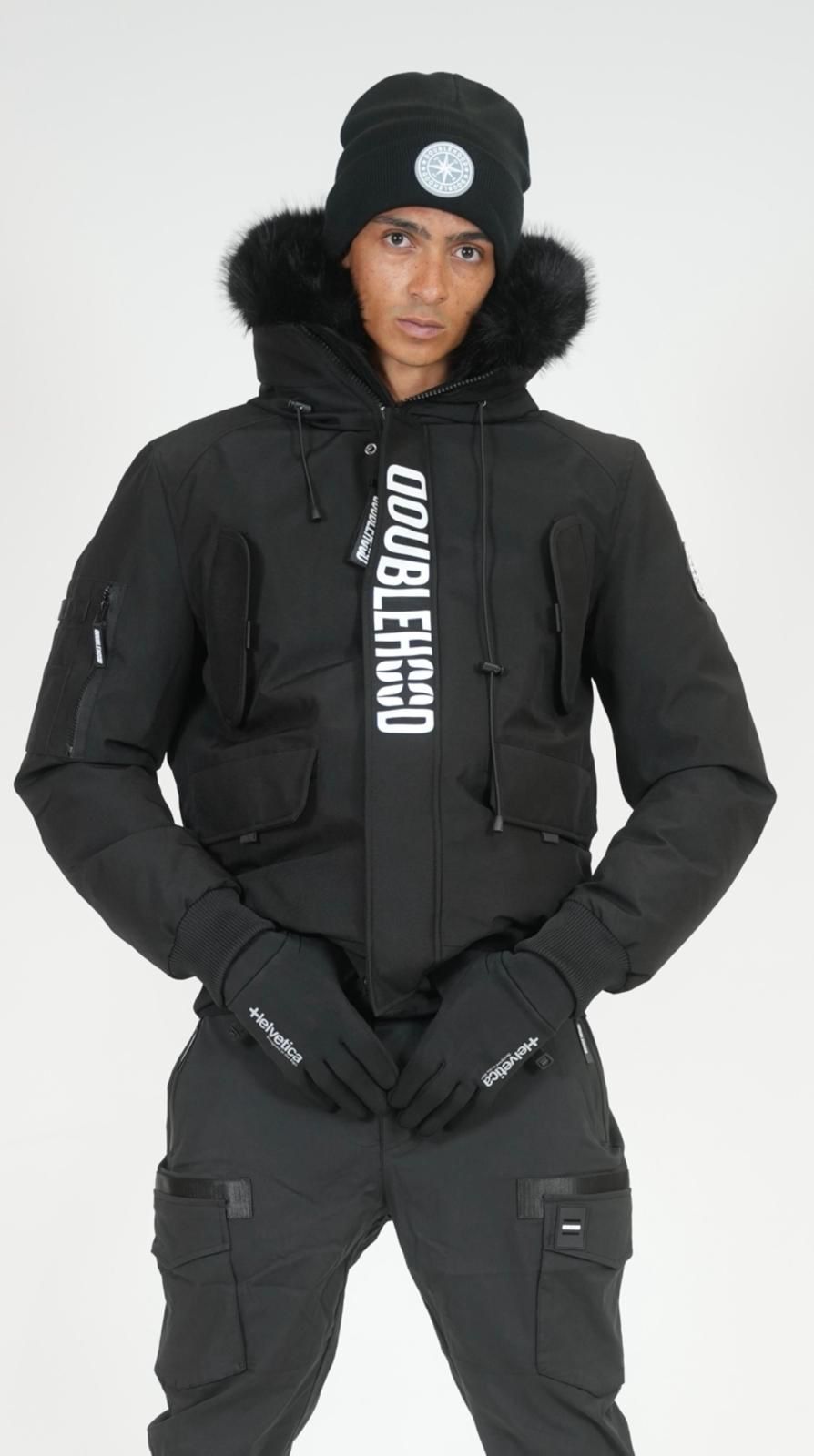 DOUBLEHOOD MACADAM FULL BLACK