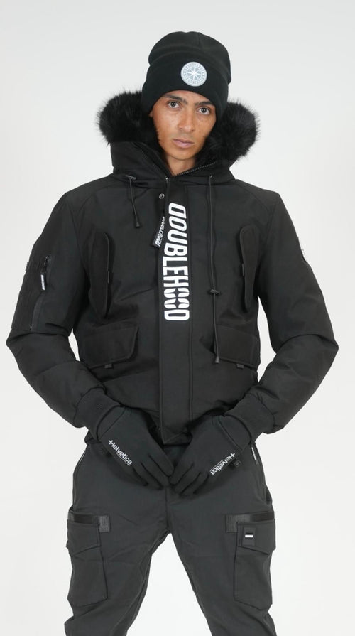 DOUBLEHOOD MACADAM FULL BLACK