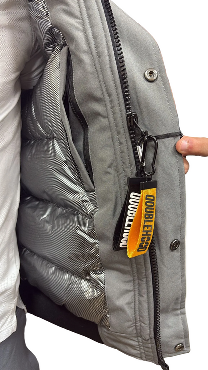 DOUBLEHOOD BOOSTER GREY