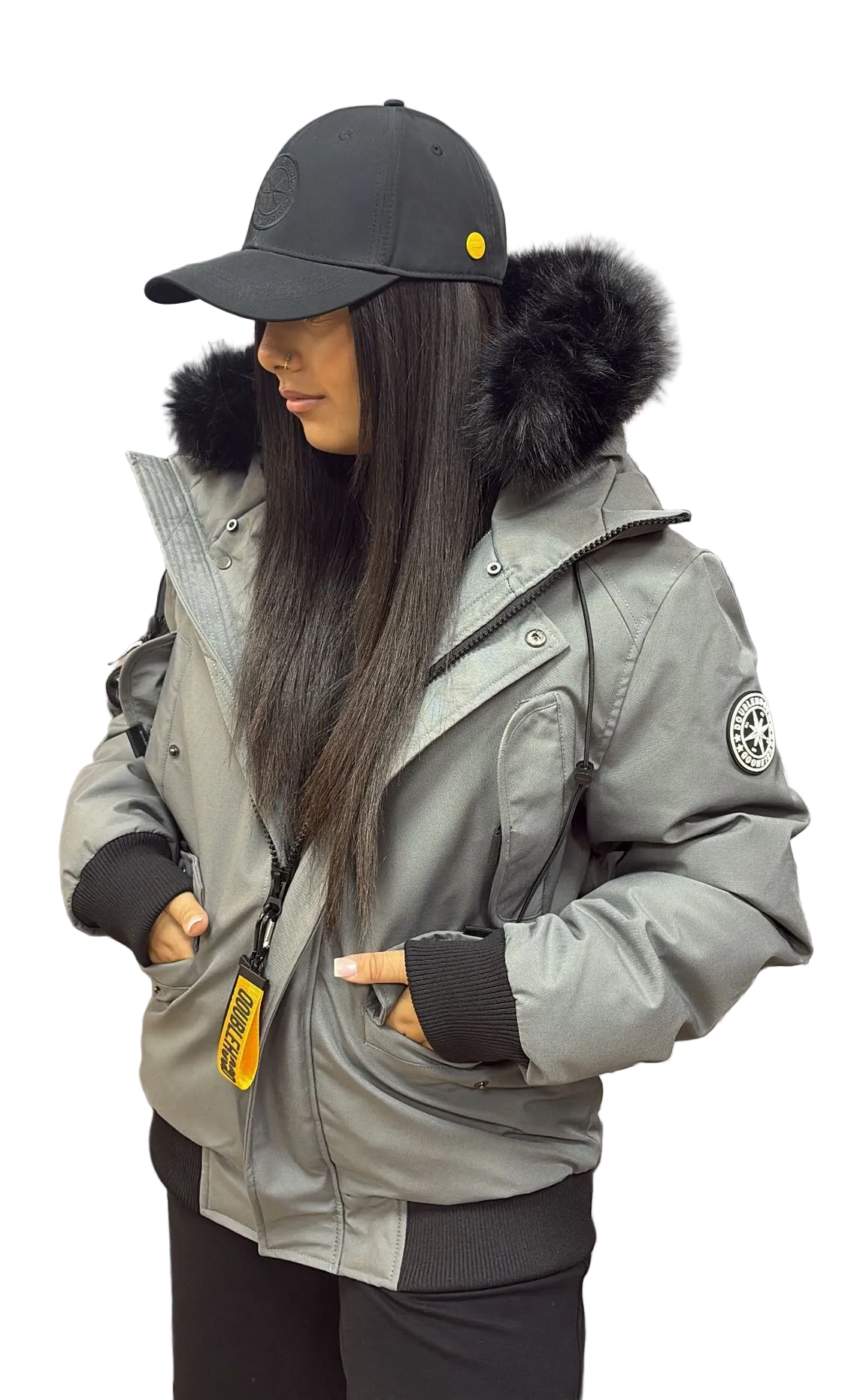 DOUBLEHOOD BOOSTER GREY