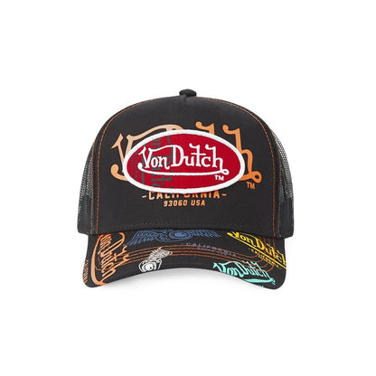Casquette Von Dutch Trucker Brand noire