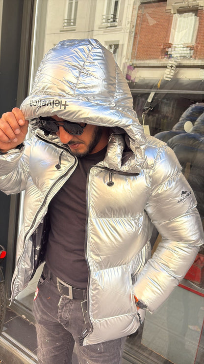 COSMOS ARGENT Doudoune Helvetica β MACADAM PARIS